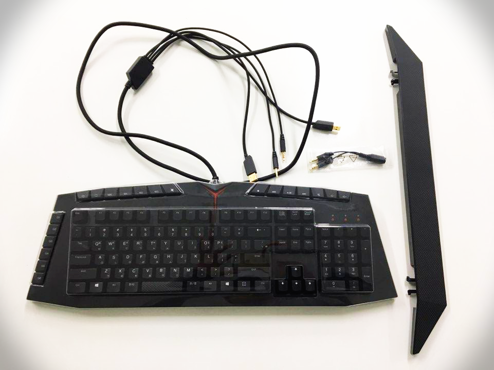 레노버 Y 적축 기계식 키보드 구성품