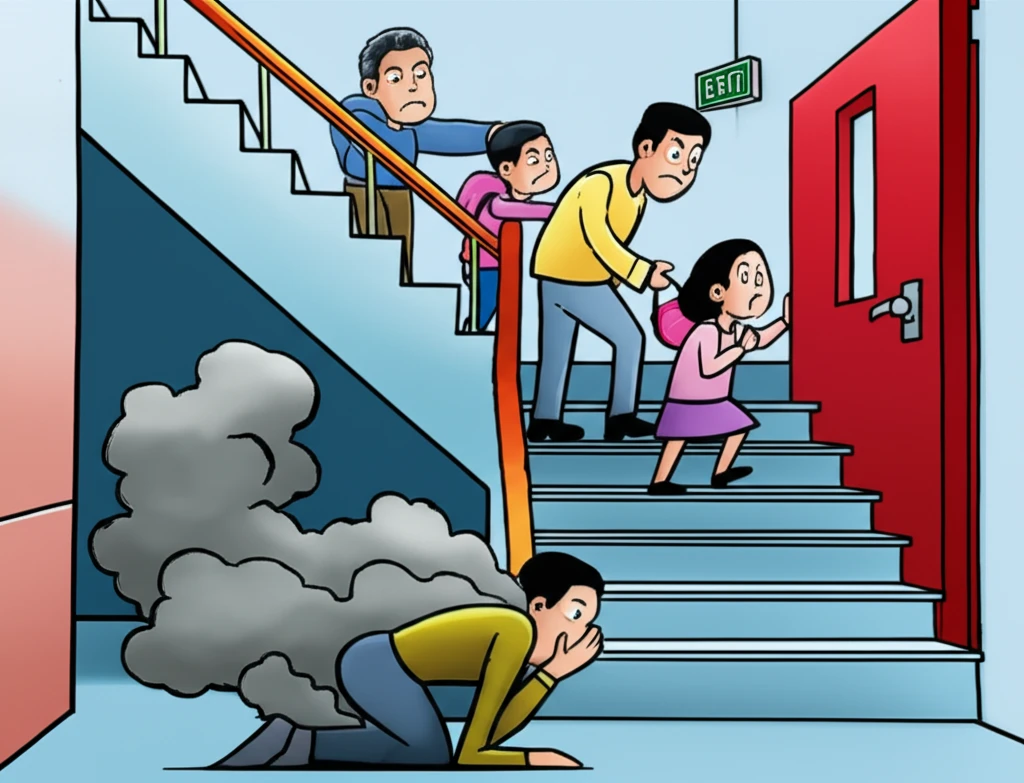 화재 발생 엘리베이터 이용의 치명적 ..