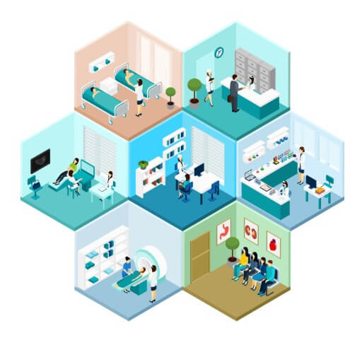 24시간 병원에서 일어나는 업무들