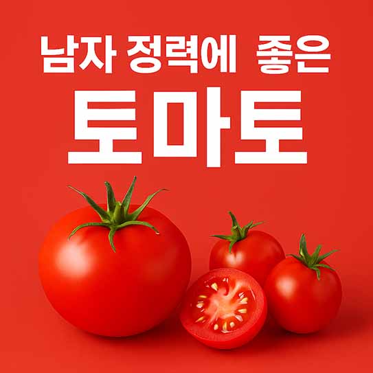 남자 정력에 좋은 음식 토마토 영양 효과 부작용 섭취 방법 알아보기