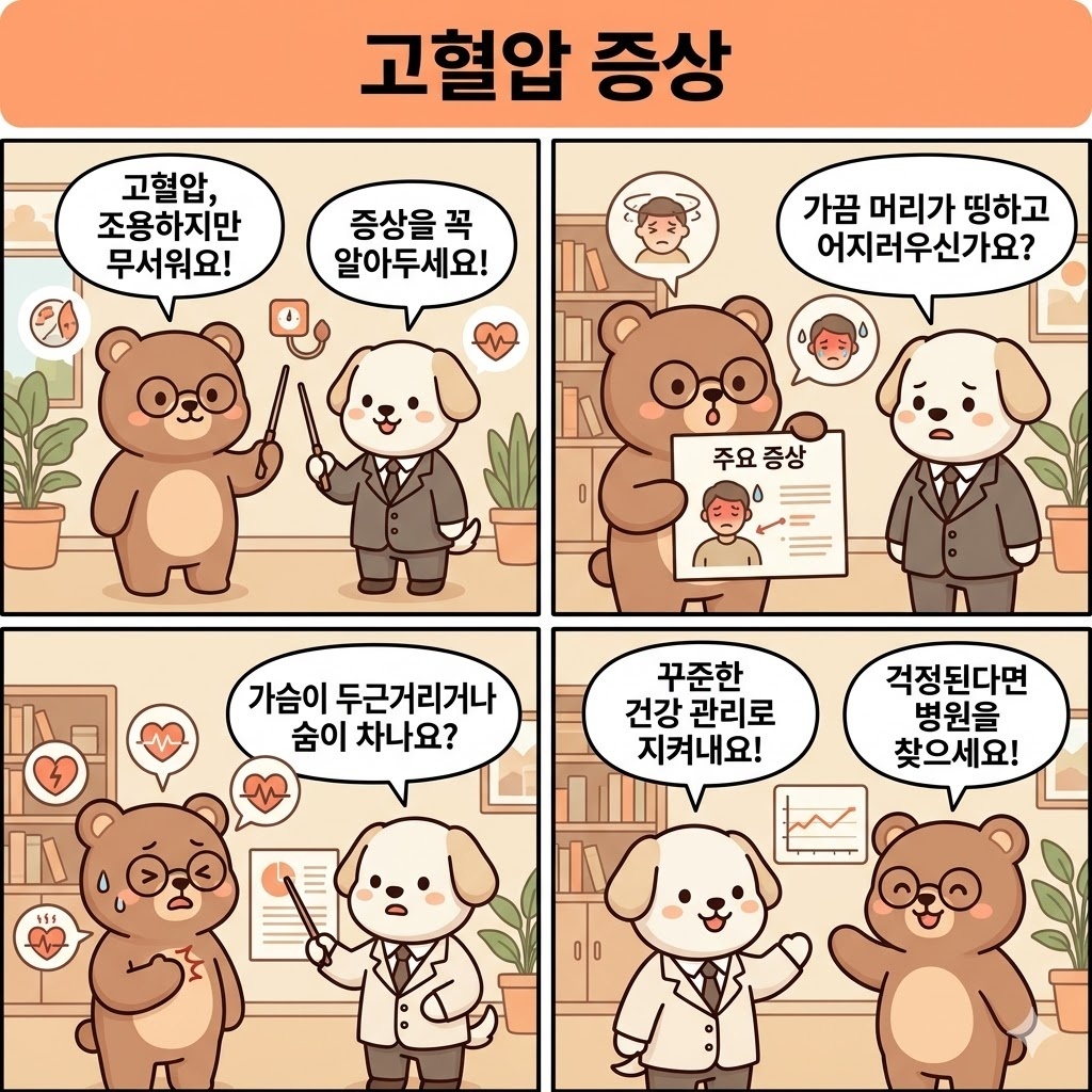 고혈압 증상, 놓치기 쉬운 신호와 확인 기준