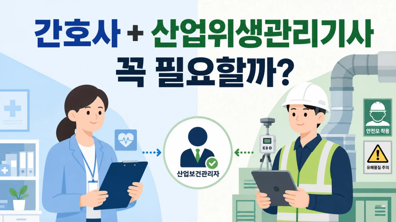 간호사 산업위생관리기사 보건관리자 취업 필요 여부