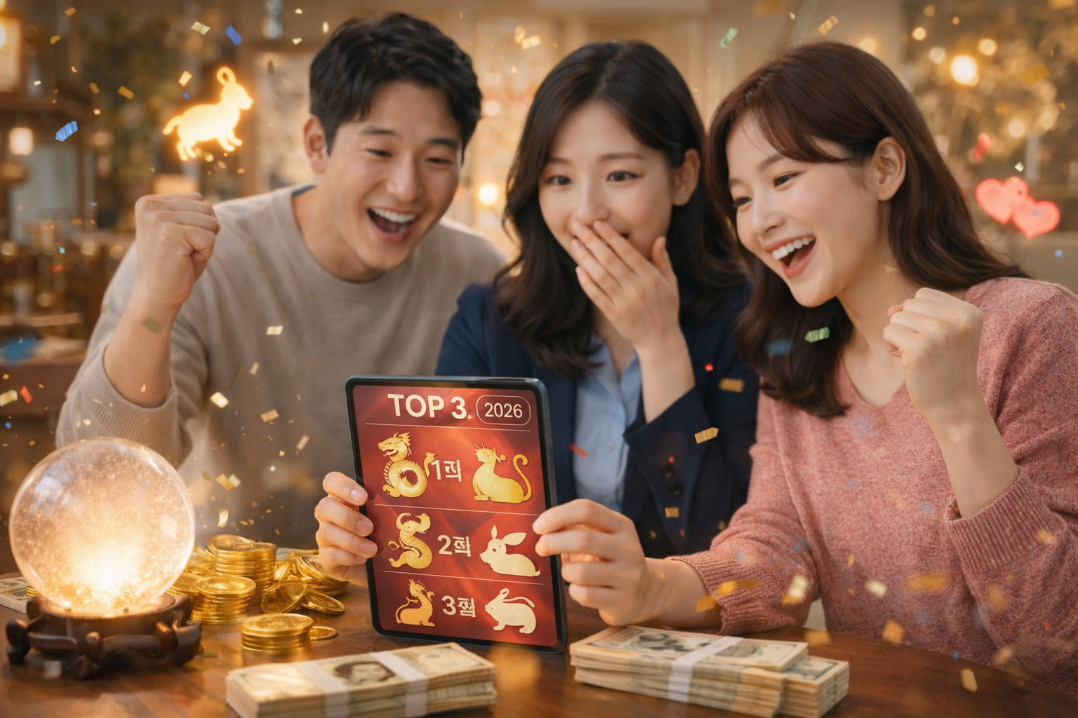 2026년 띠별 운세 총정리 ❘ 대박띠 TOP3 공개