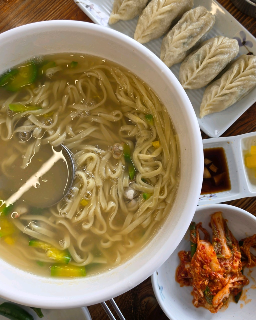 온칼국수