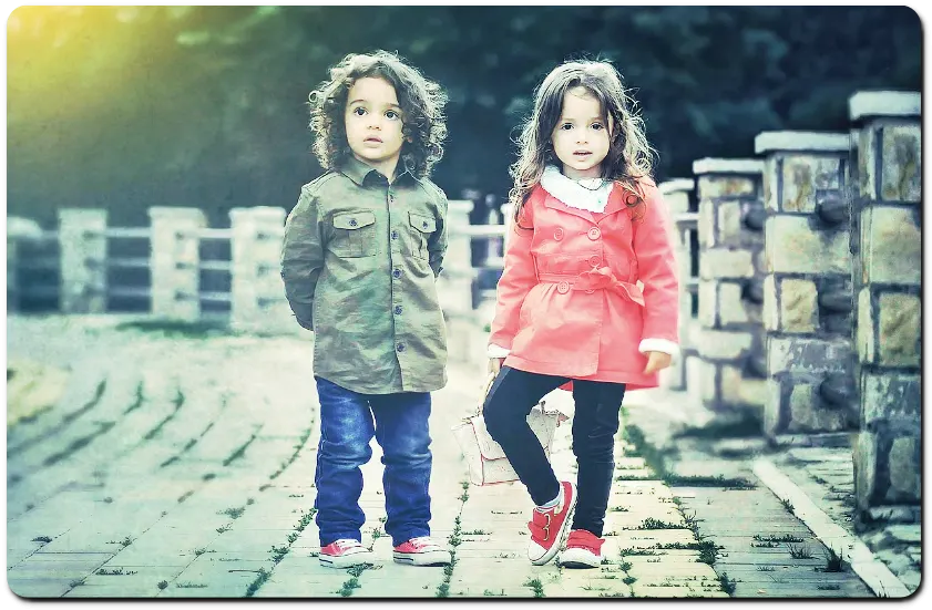 남자아이 여자아이