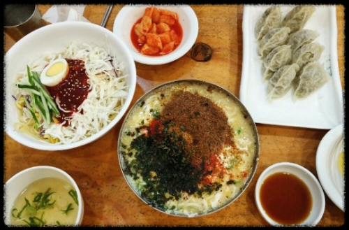 전주 한옥 마을 여행 맛집 베테랑 칼국수