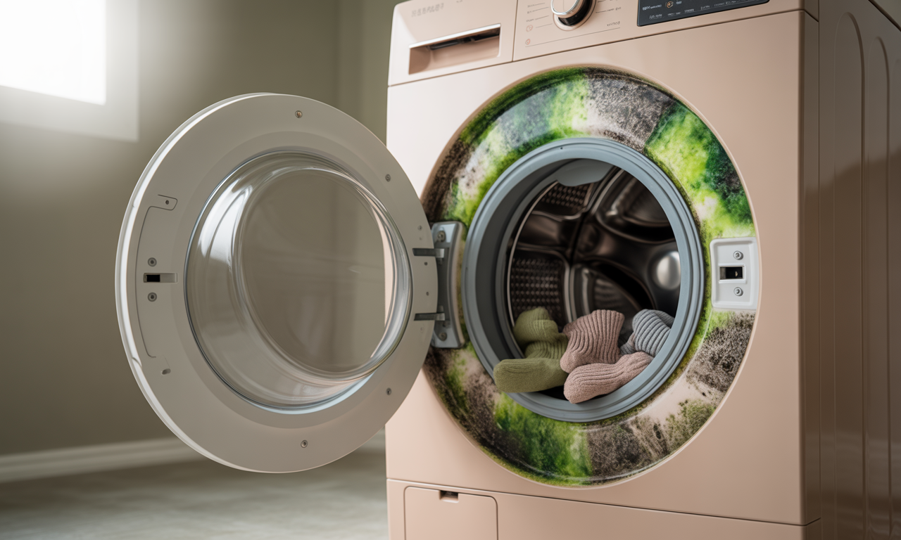 세탁기-냄새-드럼세탁기-문-열어놓은-모습