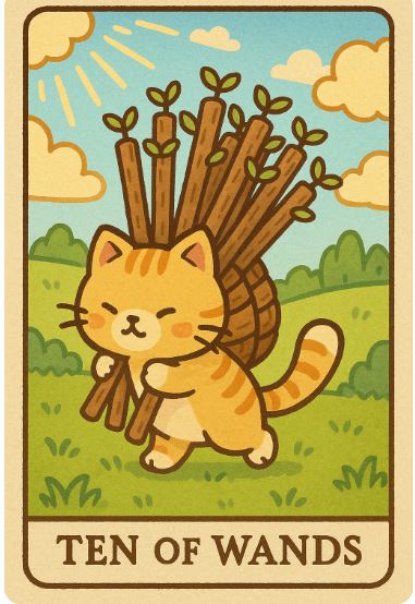 Ten of Wands (완드 10)