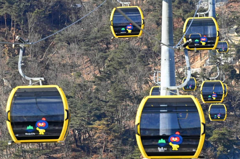 원주 간현관광지 케이블카 / 사진=소금산그랜드밸리