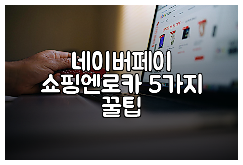 네이버페이 쇼핑엔로카 5가지 꿀팁