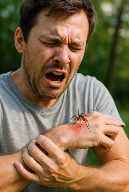 작은빨간집모기