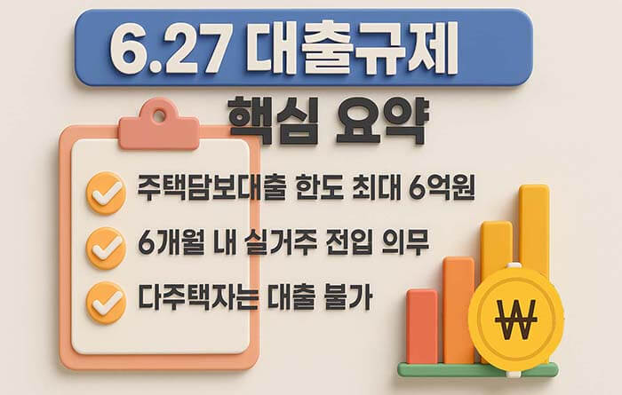 2025년 6.27 대출규제 핵심내용 정리