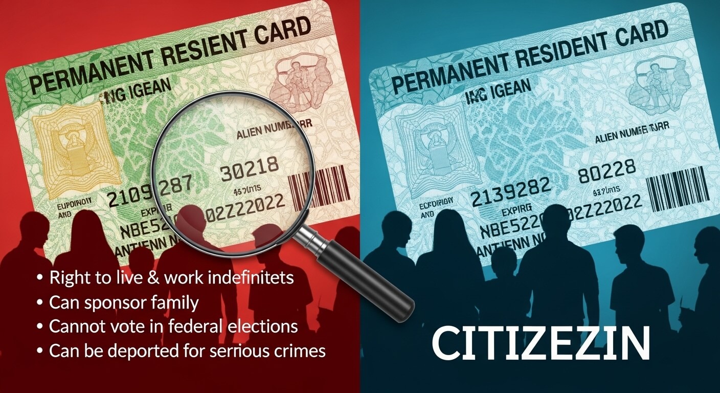 영주권과 시민권의 차이