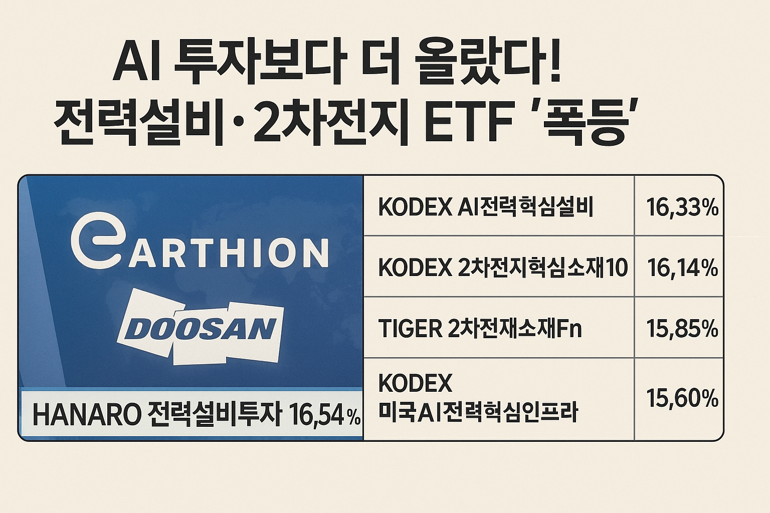 전련설비 2차전지 etf