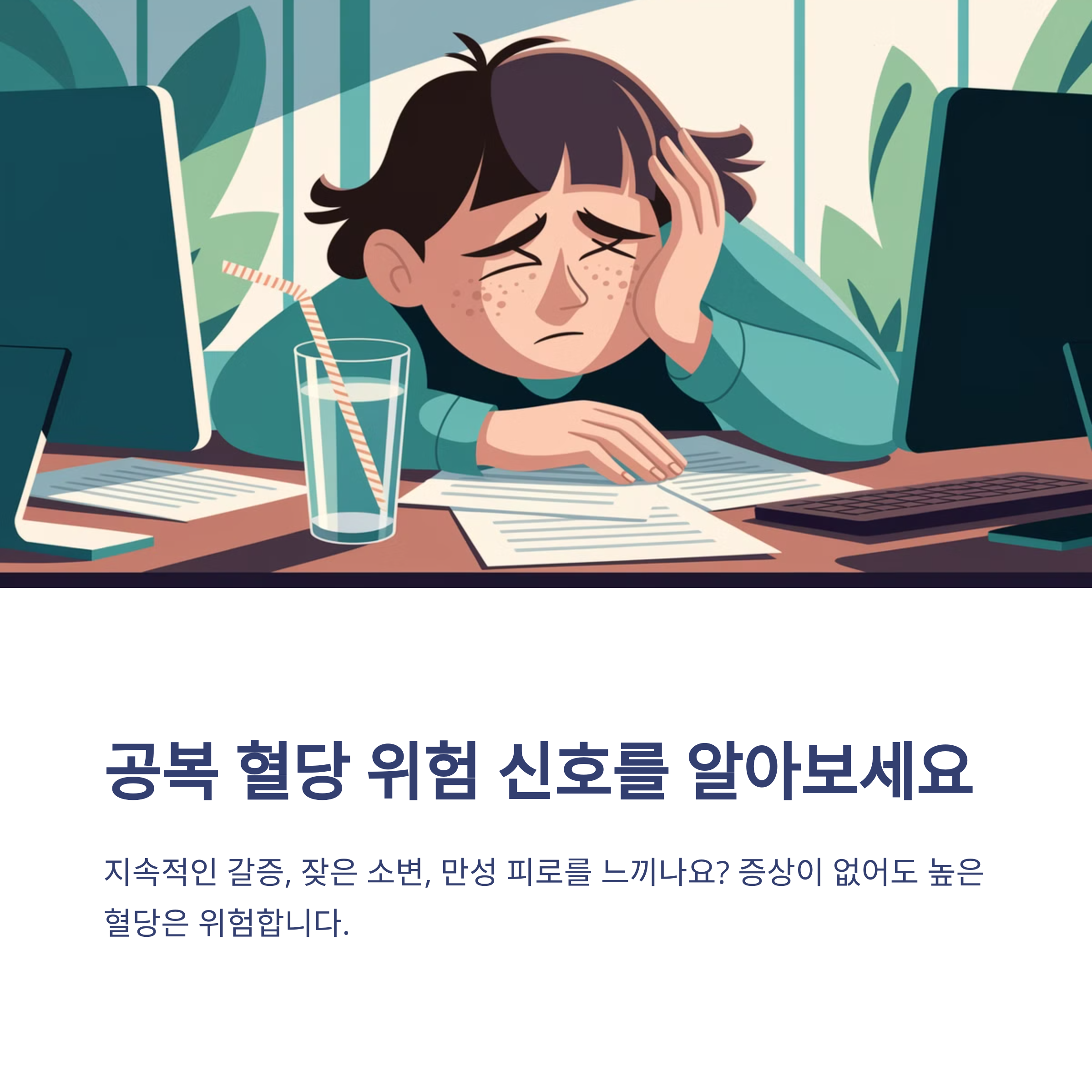 공복 혈당 정상 수치 vs 위험 수치