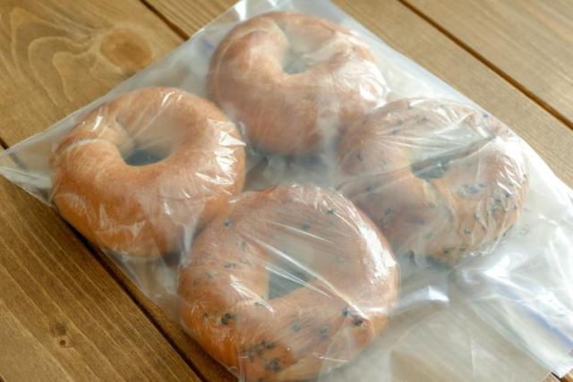 베이글 보관 냉동보관 해동