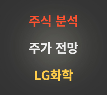 LG화학 주가 전망 분석