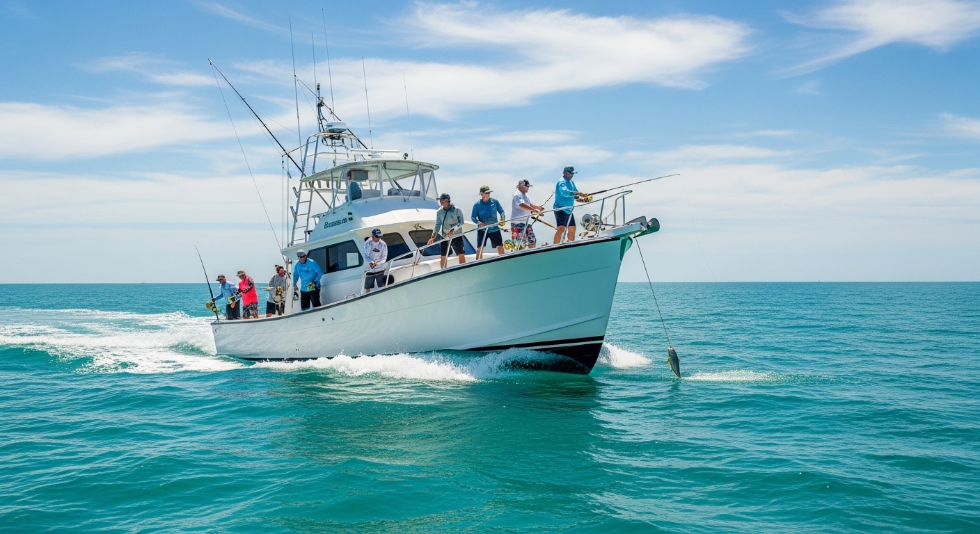 민어 선상낚시 사진