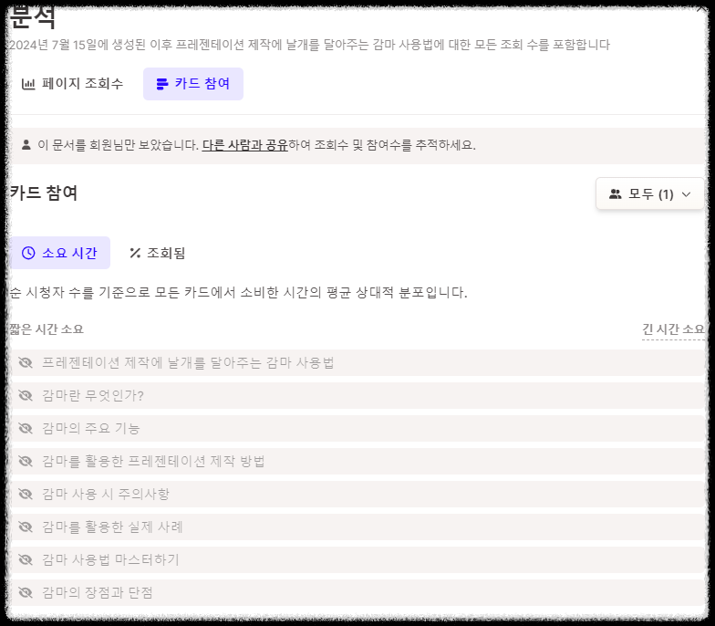 1분 만에 PPT 자동 제작, 감마(Gamma AI) 편집, 공유, 분석 사용의 모든 것 프레젠테이션(PPT) 슬라이드 무료 제작
