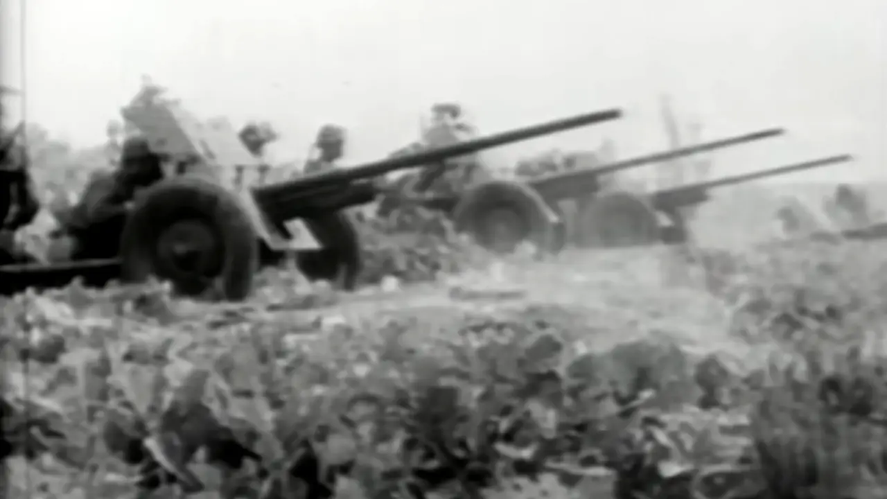 1950년 북한군의 포병 전력도 압도적이었다