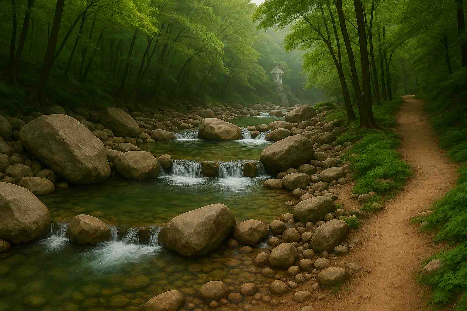 삼막사계곡