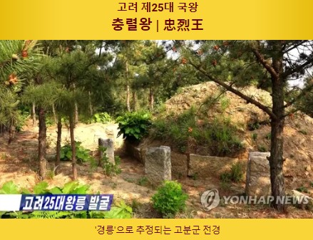충열왕-고분