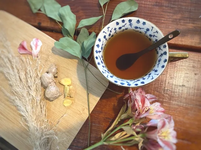 외부 자극 막는 생강차