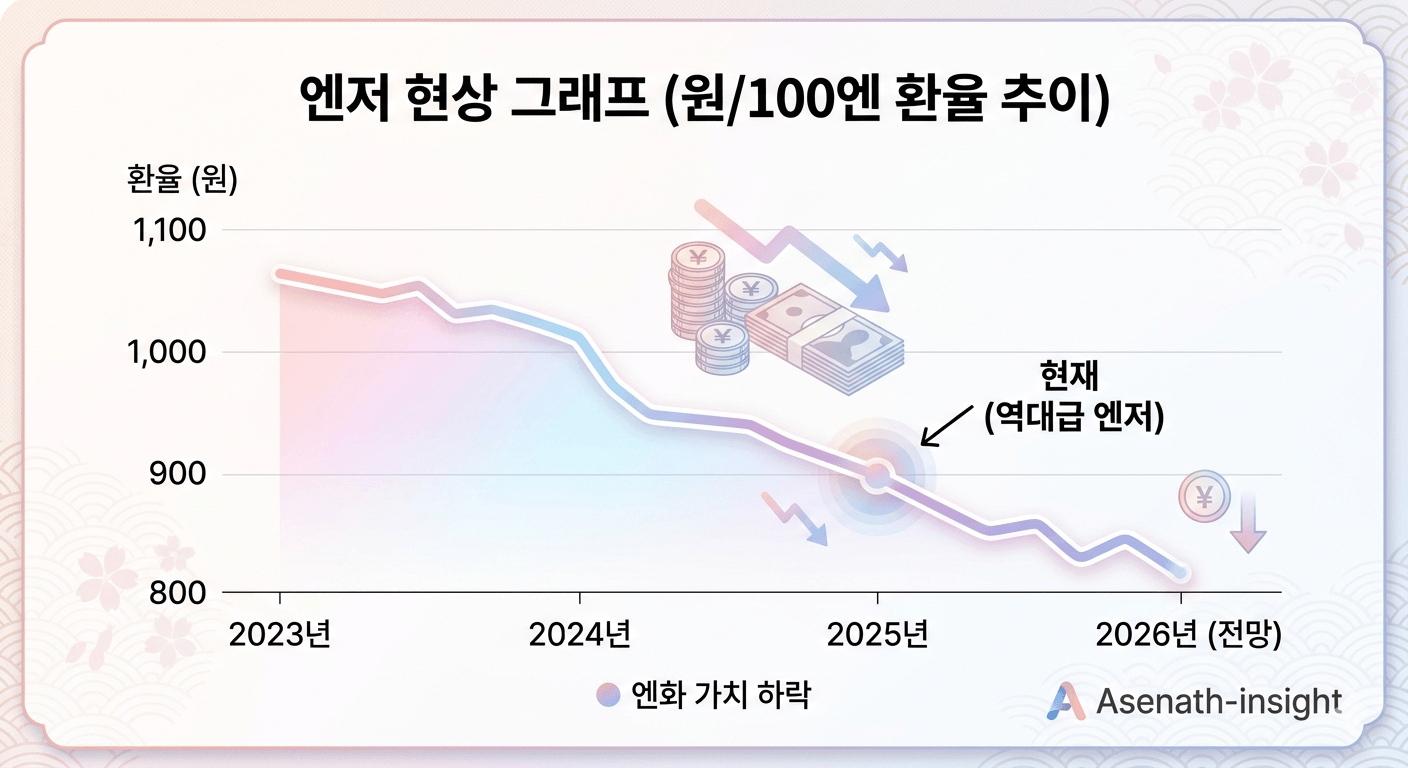 엔저 현상 그래프