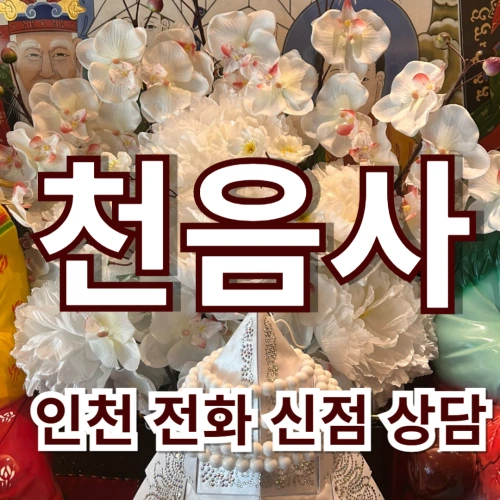 인천 간석동 전화 신점 상담