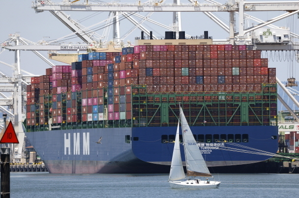 미국 캘리포니아 오클랜드항구