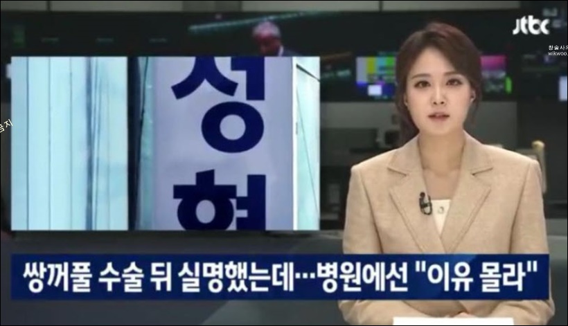 쌍꺼풀 실명