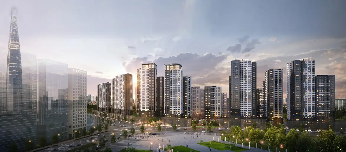 잠실-래미안-아이파크-입면도-정면에서-바라본-형상