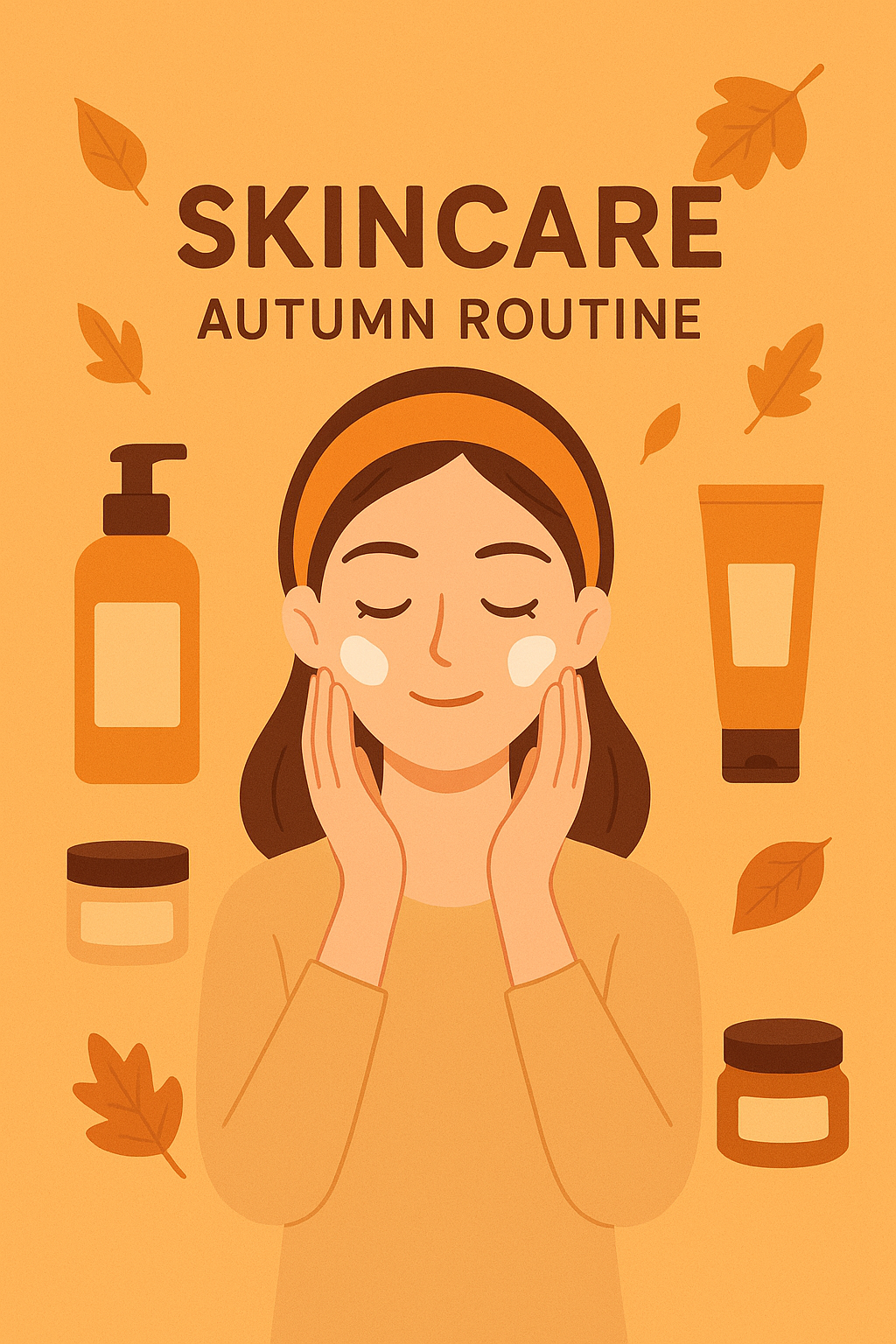 피부관라하는 여성 이미지