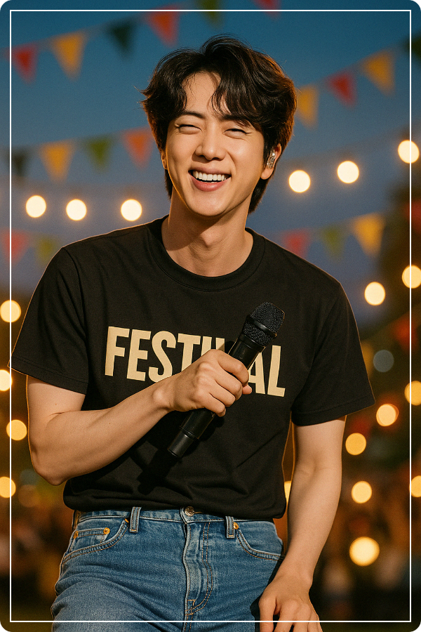 BTS 진 이미지
