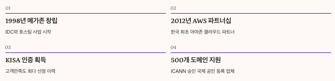 호스팅케이알 개요 정리