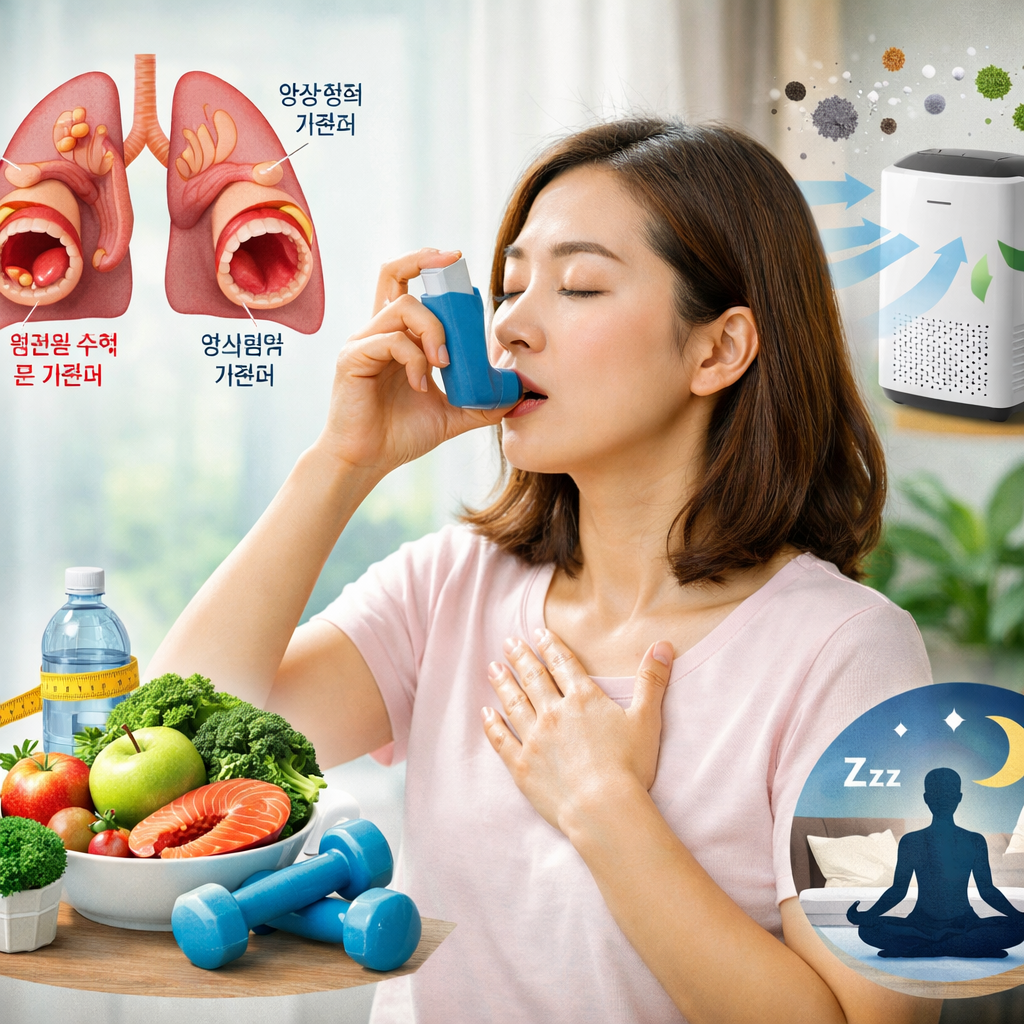 천식환자가 반드시 실천해야할 생활습관