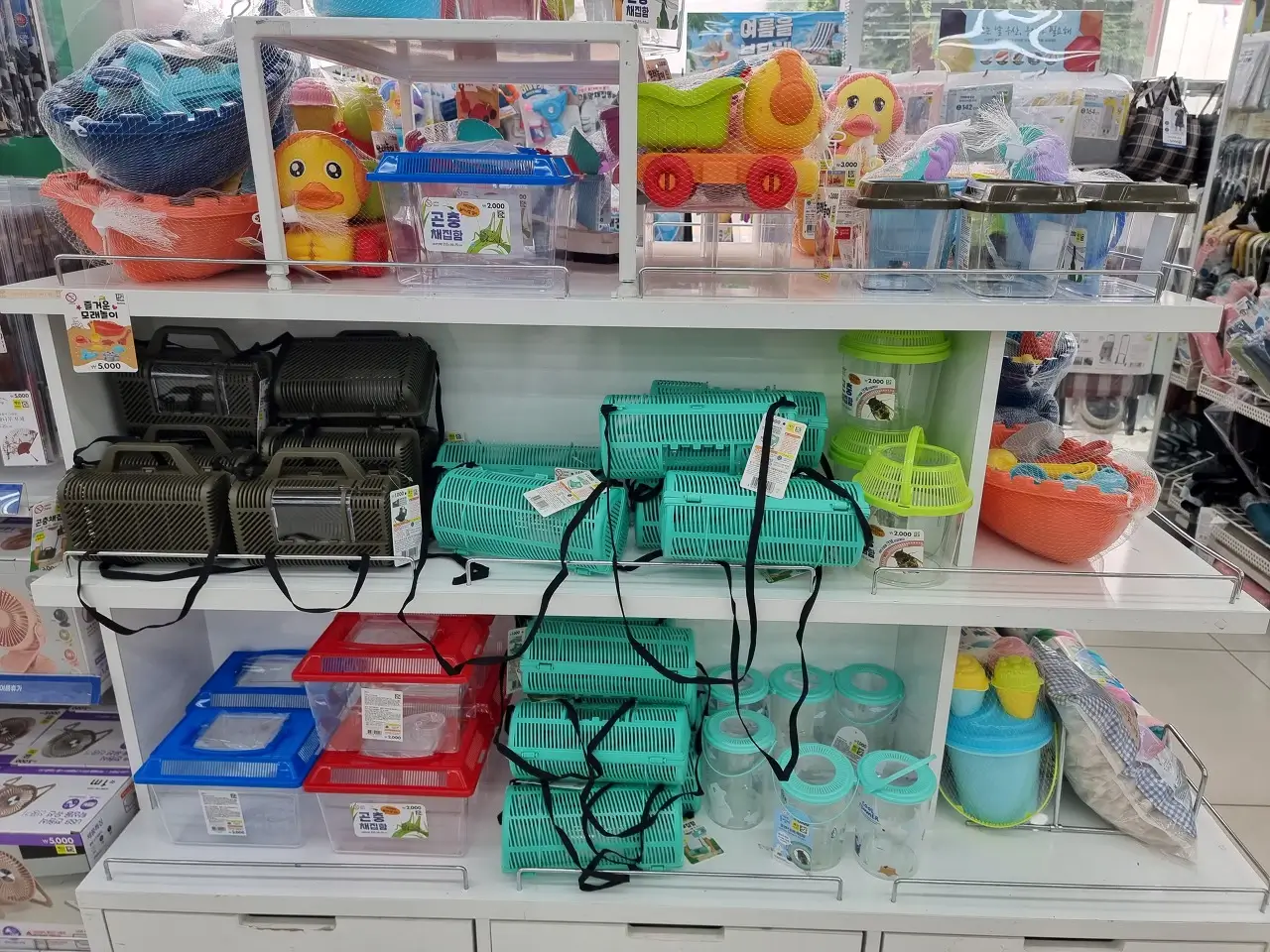 곤충 채집통,모래놀이 장난감 등