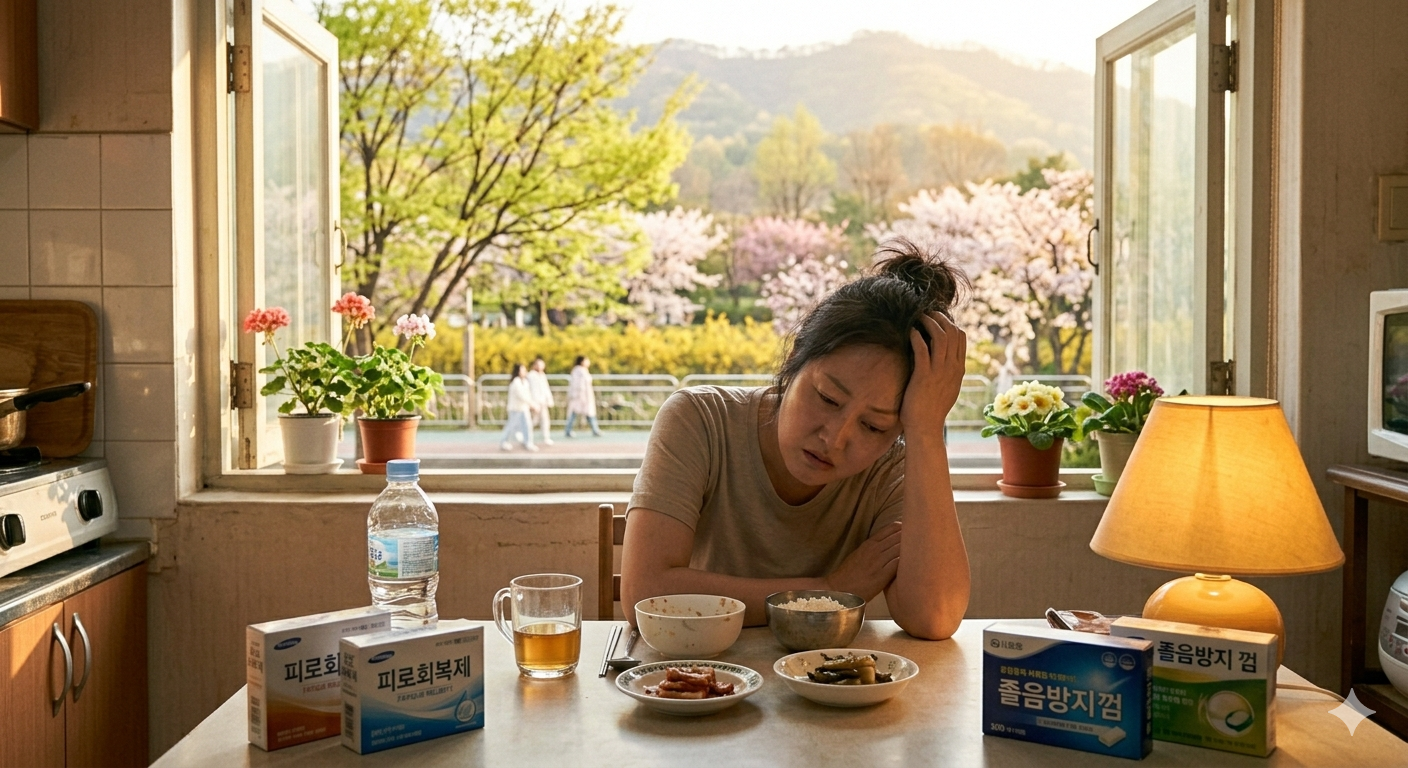 봄철 춘곤증 해결 방법 5가지 (피곤함 줄이는 현실 꿀팁)