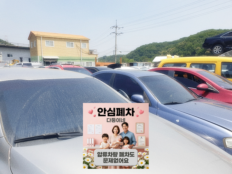 말소 지연 압류 차량 압류 내역 확인