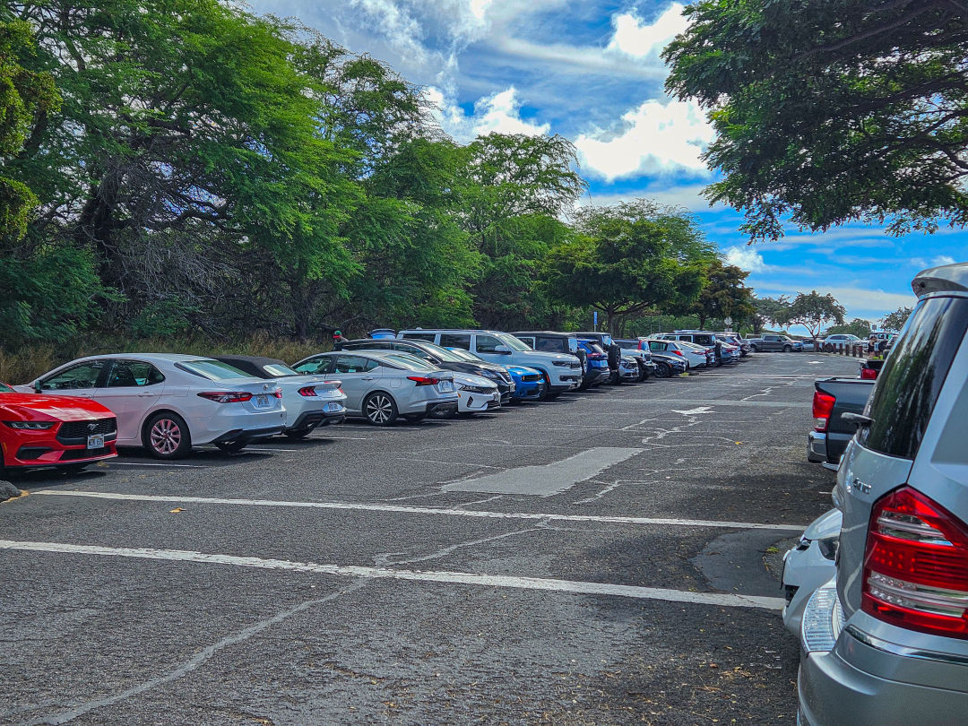 하나우마베이 주차장