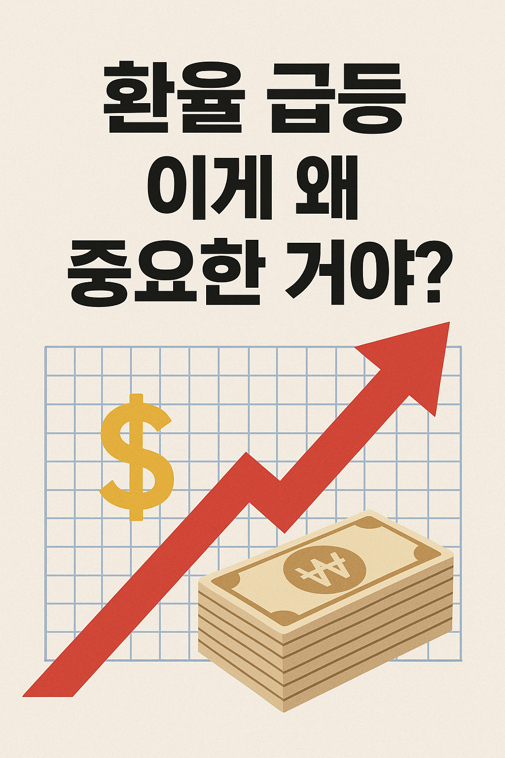 환율급등에 대해 알아보자