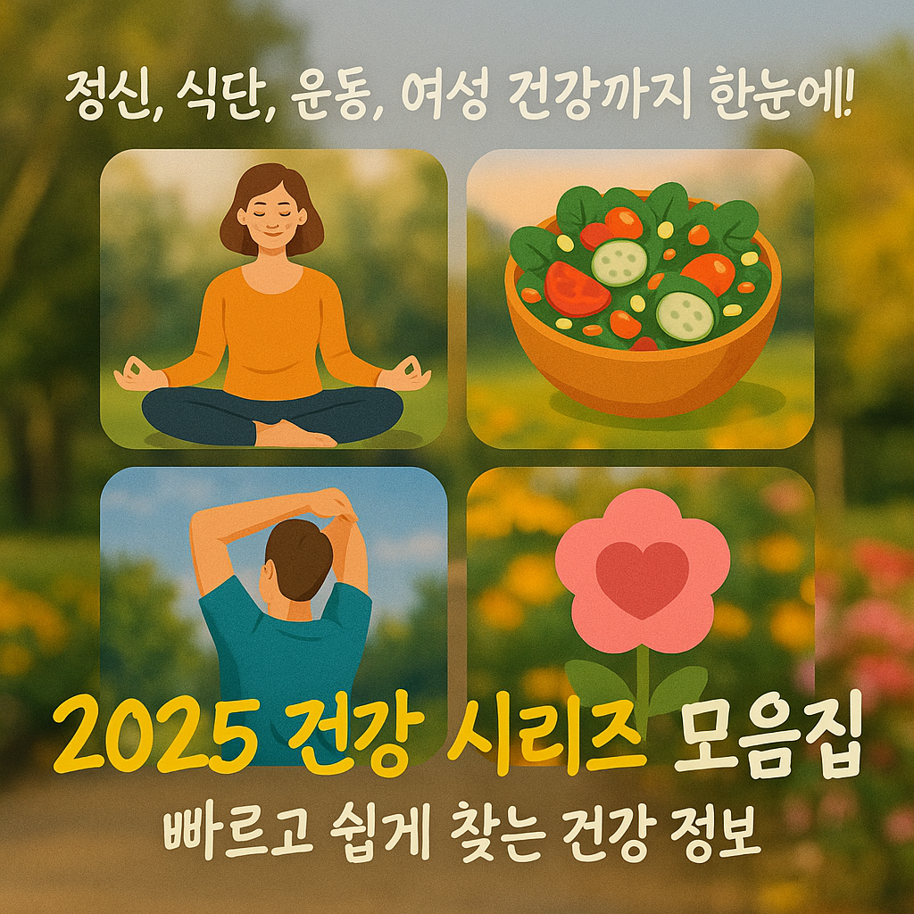 [2025 건강 트렌드 시리즈] 모음집