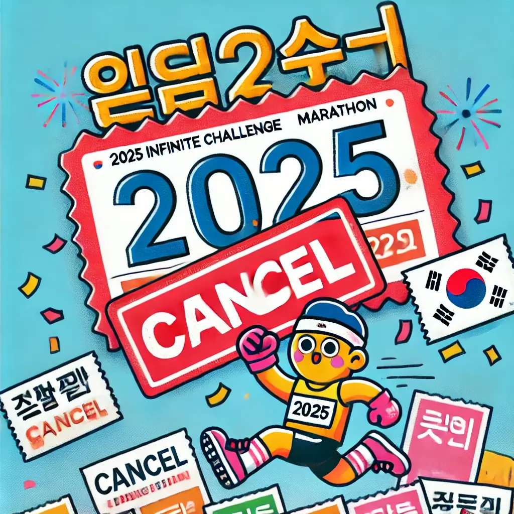 2025 무한도전 마라톤 취소 방법! 환불부터 일정까지
