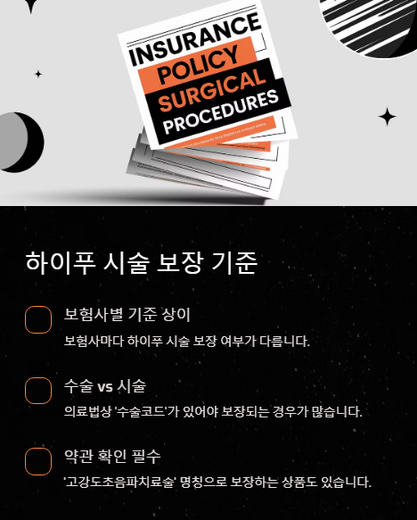 하이푸 시술 보장 기준