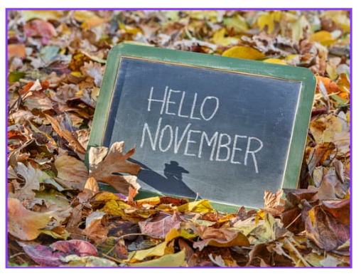 11월 인사말 가정통신문 인사말