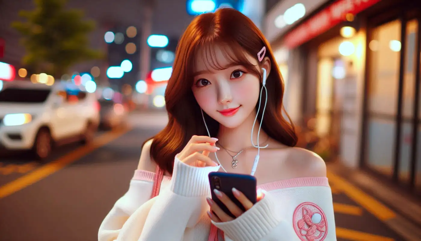 사진-번역-어플-사용방법으로-사용하는-여성의-모습