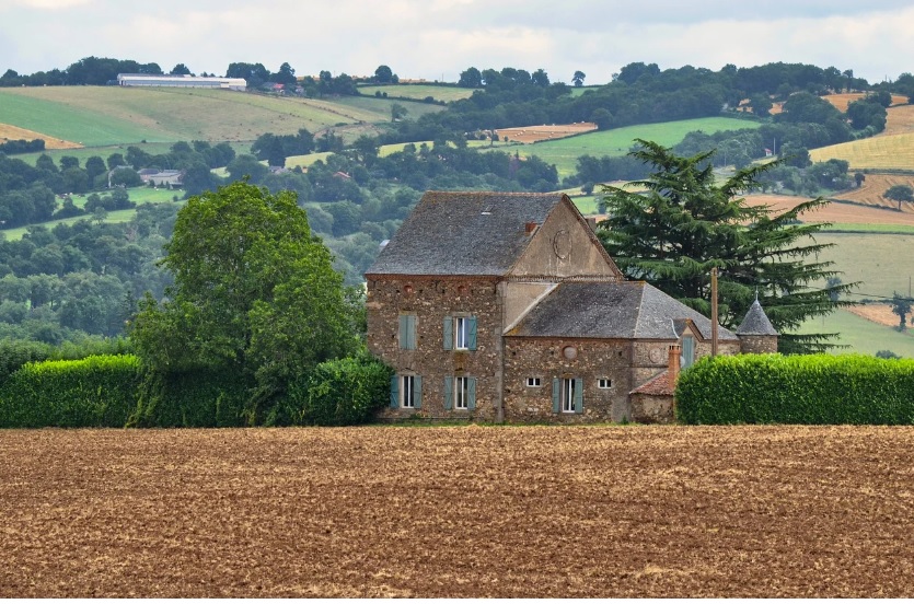 농사짓는 밭 사진