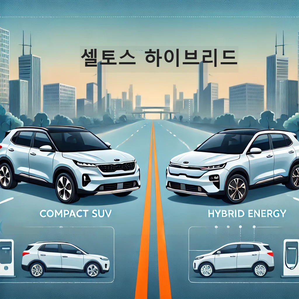 셀토스와 하이브리드 차량