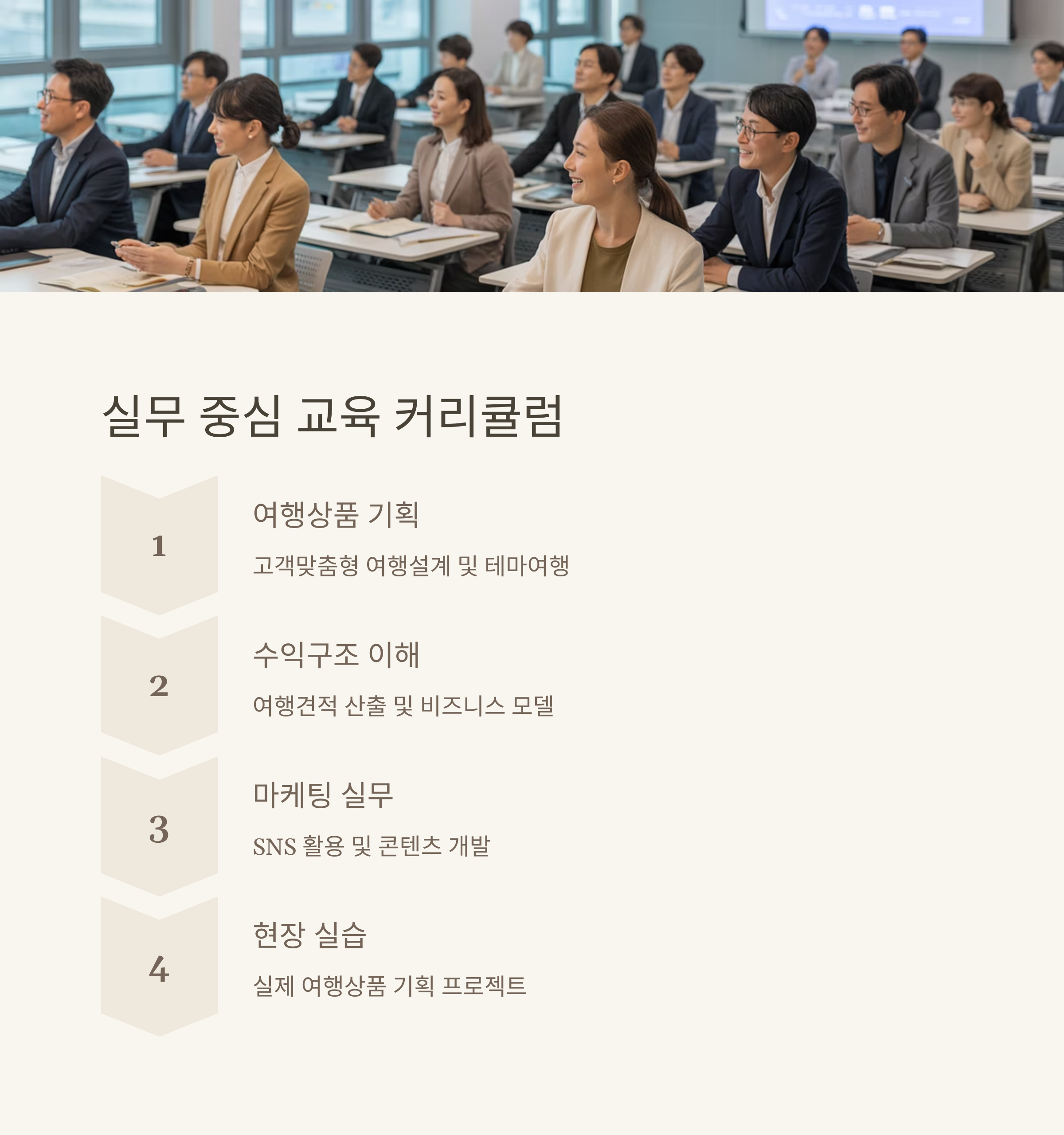 서울 중구 여행전문가 양성 과정 지원