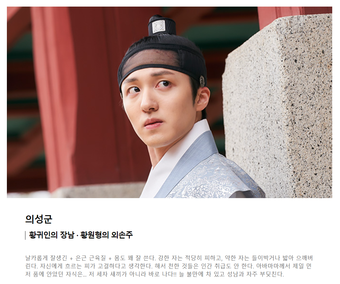 슈룹 드라마 등장인물 인물관계도 총정리